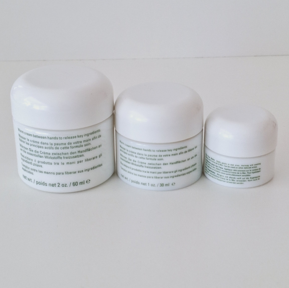 La Mer bundle of 3 EMPTY containers and cosmetic bag - Picture 4 of 14